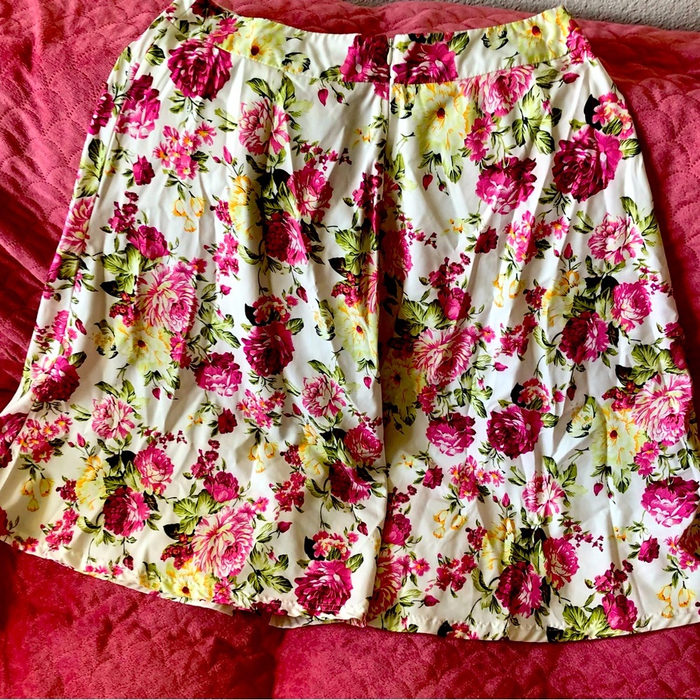 Ladies Rockabilly Skirt, size large.